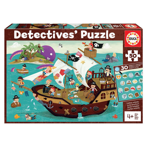 Pirates Boat Detectives puzzle 50pcs-0