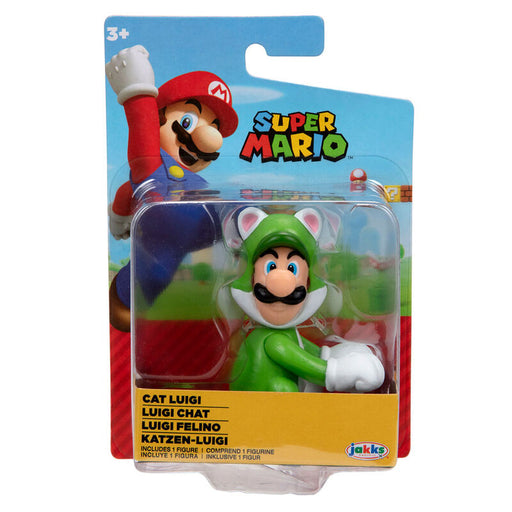 Nintendo Super Mario Cat Luigi figure 6,5cm-0