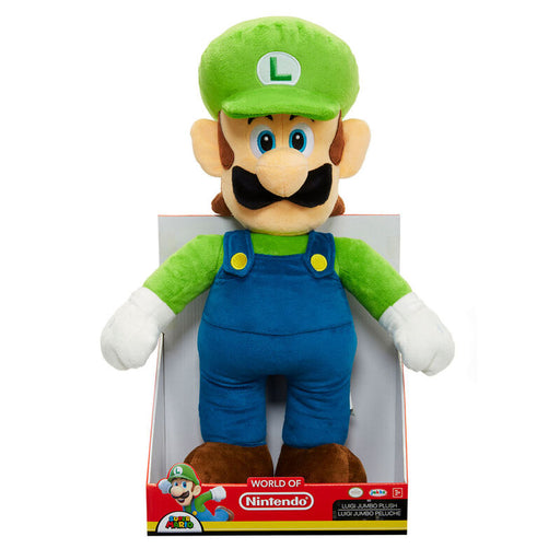 Nintendo Super Mario Luigi Jumbo plush toy 50cm-0