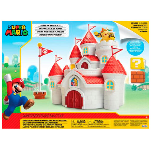 Nintendo Super Mario Mushroom Kingdom Castle playset-0