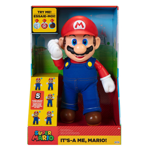 Nintendo Super Mario - Mario Its A Me interactive english figure 36cm-0