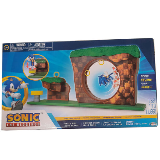 Sonic The Hedgehog Green Hill Zone Playset-0