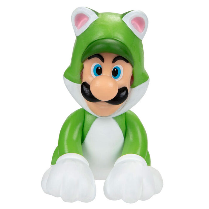 Nintendo Super Mario Cat Luigi figure 6,5cm-1