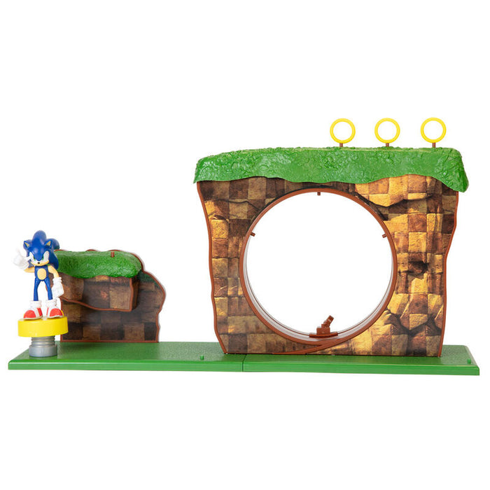 Sonic The Hedgehog Green Hill Zone Playset-3