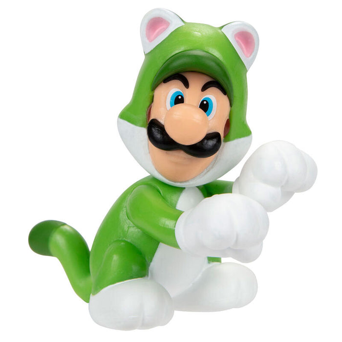 Nintendo Super Mario Cat Luigi figure 6,5cm-4