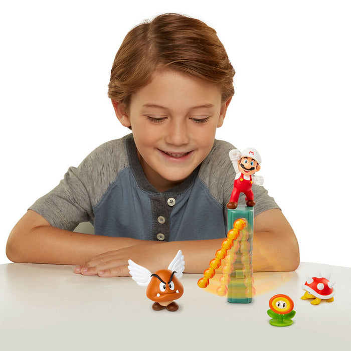 Nintendo Super Mario Lava Castle diorama set-3