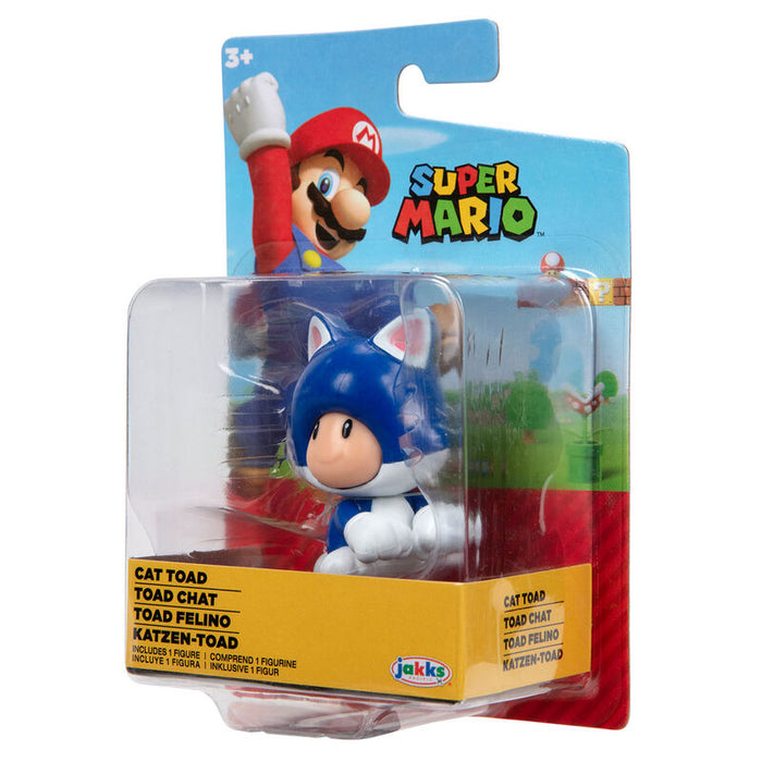 Nintendo Super Mario Cat Toad figure 6,5cm-5