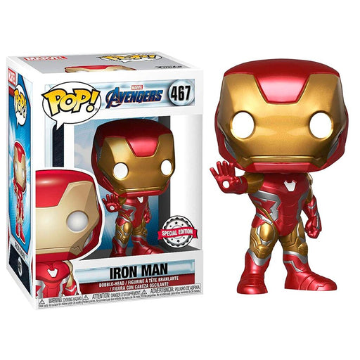 POP figure Marvel Avengers Endgame Iron Man Exclusive-0