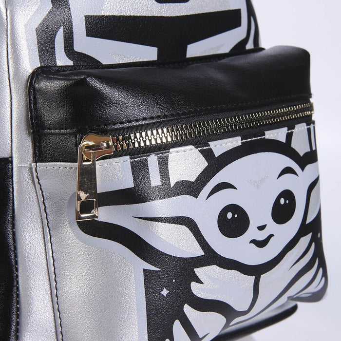Star Wars Mandalorian Yoda backpack 27cm-2