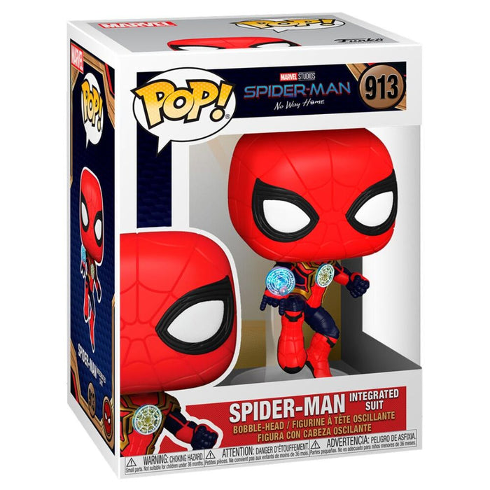 POP figure Marvel Spiderman No Way Home Spiderman Integrated Suit-1