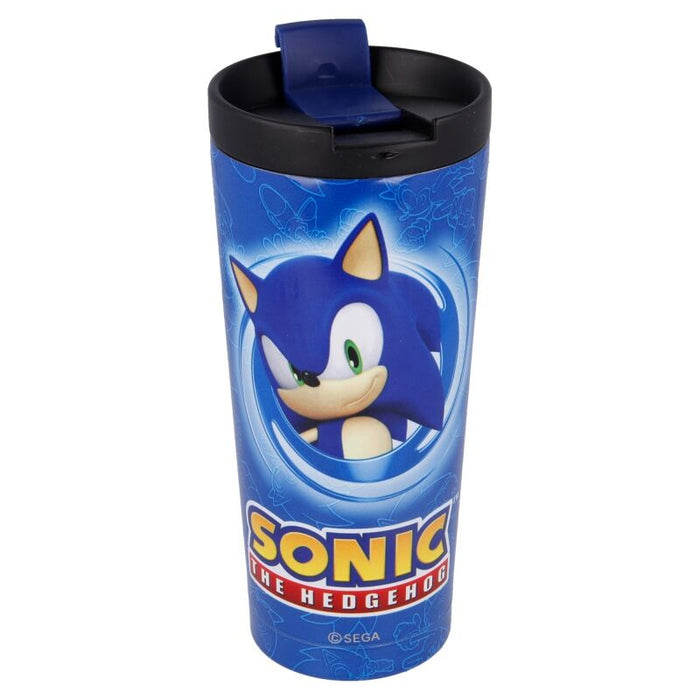 Sonic The Hedgehog stainless steel coffee tumbler 425ml-0
