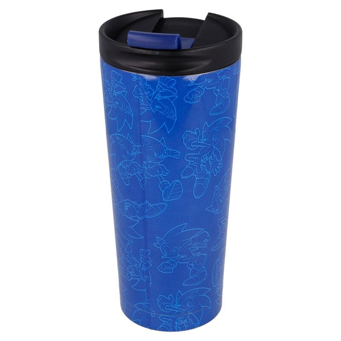Sonic The Hedgehog stainless steel coffee tumbler 425ml-1