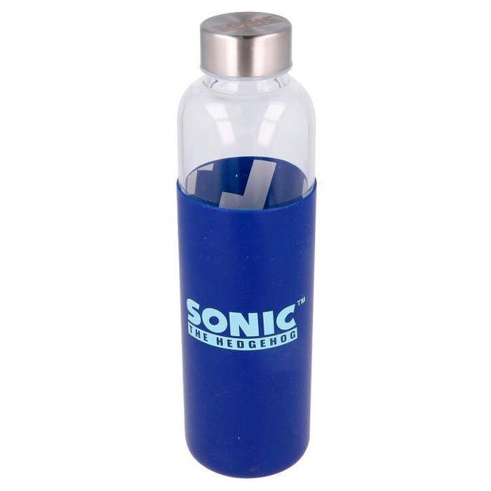 Sonic The Hedgehog silicone cover glass bottle 585ml-1
