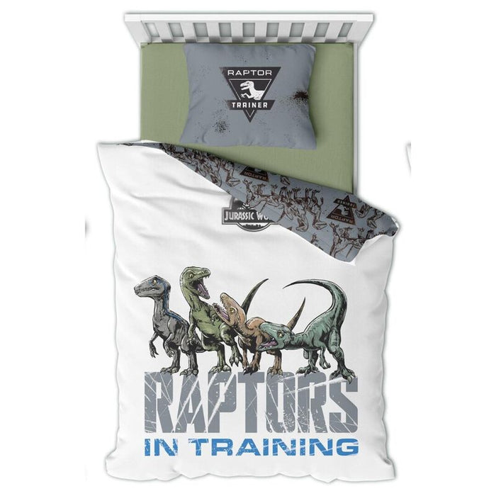 Jurassic World cotton duvet cover bed 90cm-1