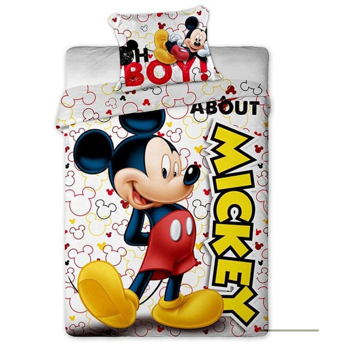Disney Mickey microfibre duvet cover bed 90cm-1