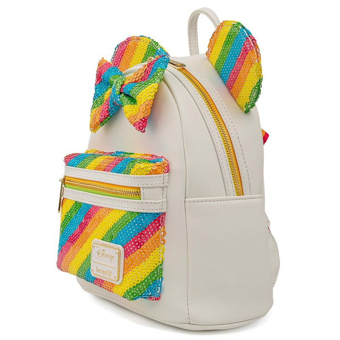 Loungefly Disney Minnie Rainbow backpack 26cm-2