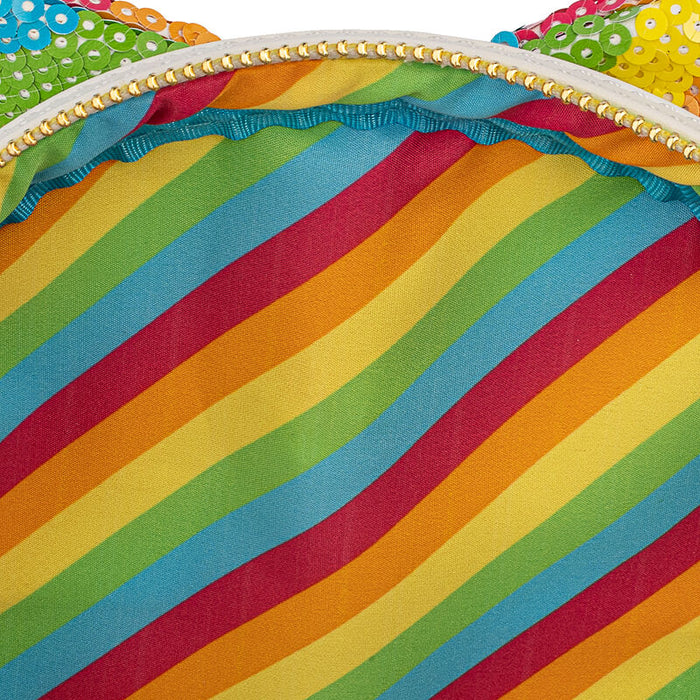 Loungefly Disney Minnie Rainbow backpack 26cm-3