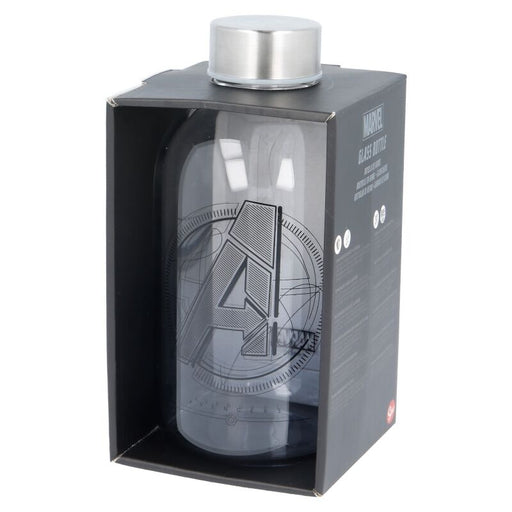 Marvel Avengers glass bottle 620ml-0