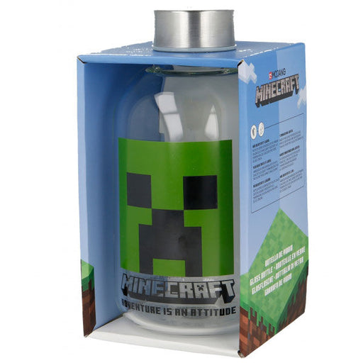 Minecraft glass bottle 620ml-0