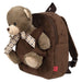 Bear Tommy backpack with plush toy 26cm-3