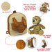 Tiger Joe backpack with plush toy 26cm-1