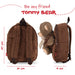 Bear Tommy backpack with plush toy 26cm-4