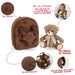 Bear Tommy backpack with plush toy 26cm-5