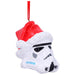 Stromtrooper Santa Hat Christmas hanging ornament-3