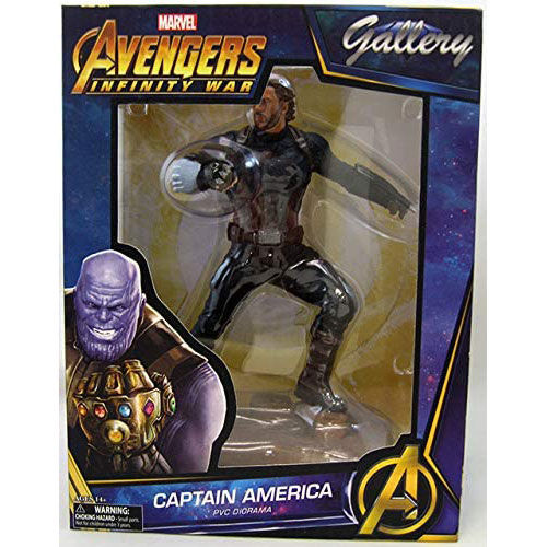 Marvel Avengers 3 Captain America statue 23cm-1