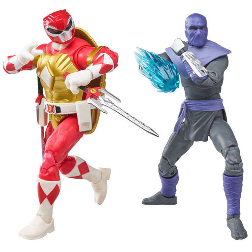 Power Rangers Ninja turtles Raphael + Foot Soldier Tommy pack figure 15cm-0