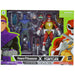 Power Rangers Ninja turtles Raphael + Foot Soldier Tommy pack figure 15cm-5