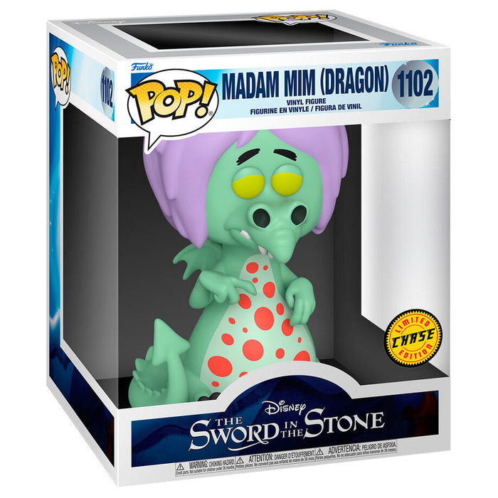 POP figure Disney The Sword in the Stone Mim as Dragon Chase 15cm-1