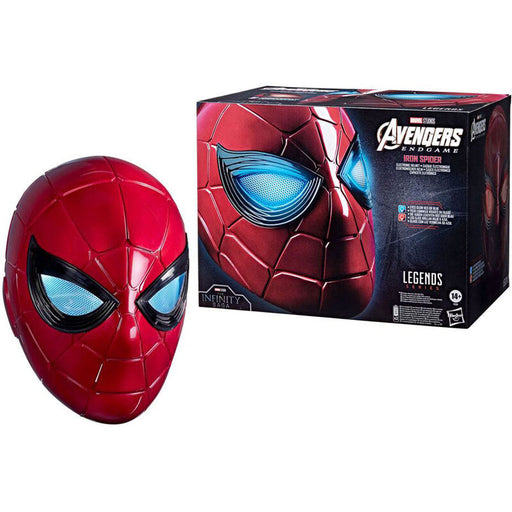 Marvel Legends Avengers Spiderman Iron Spider helmet replica-0