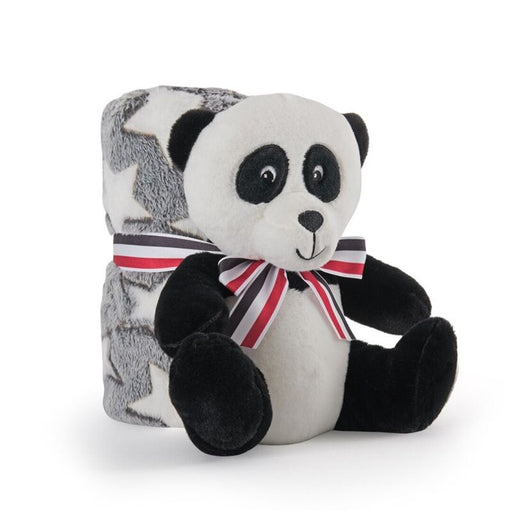 Panda bear Soft blanket + plush toy 22cm-0