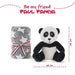 Panda bear Soft blanket + plush toy 22cm-1