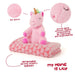 Lily Unicorn Soft blanket + plush toy 22cm-3