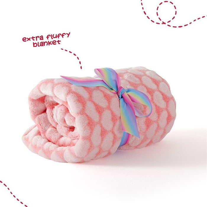 Lily Unicorn Soft blanket + plush toy 22cm-5