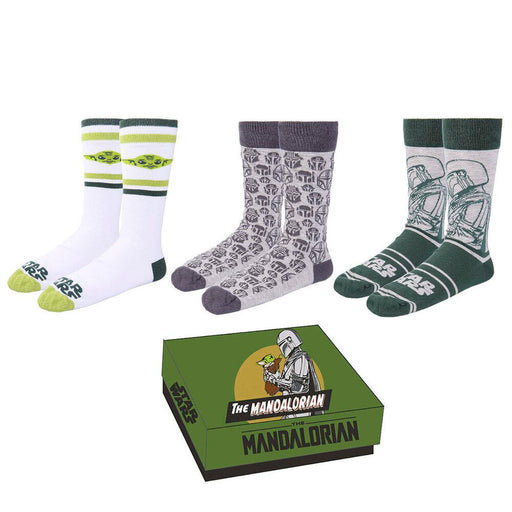 Star Wars Mandalorian pack 3 socks-1