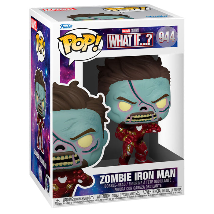 POP figure Marvel What If Zombie Iron Man-1