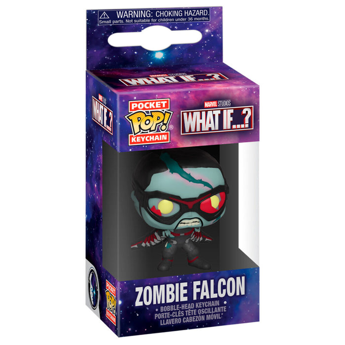 Pocket POP Keychain Marvel What If Zombie Falcon-1