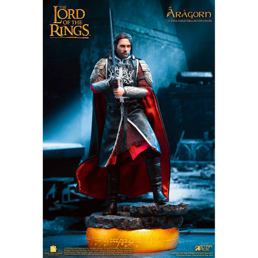 The Lord of the Rings Aragorn Deluxe Version Real Master figure 23cm-0