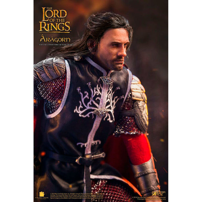 The Lord of the Rings Aragorn Deluxe Version Real Master figure 23cm-1