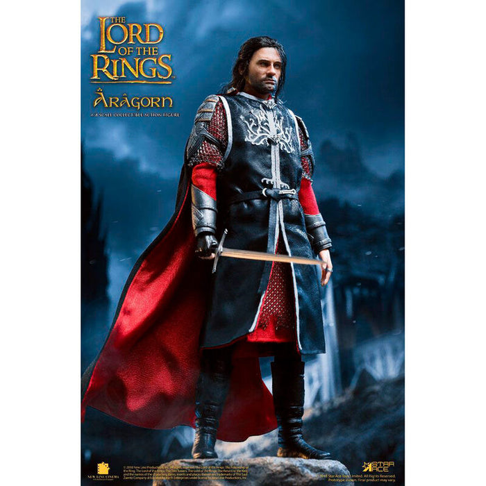 The Lord of the Rings Aragorn Deluxe Version Real Master figure 23cm-4