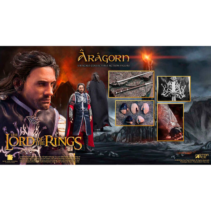 The Lord of the Rings Aragorn Real Master figure 23cm-6