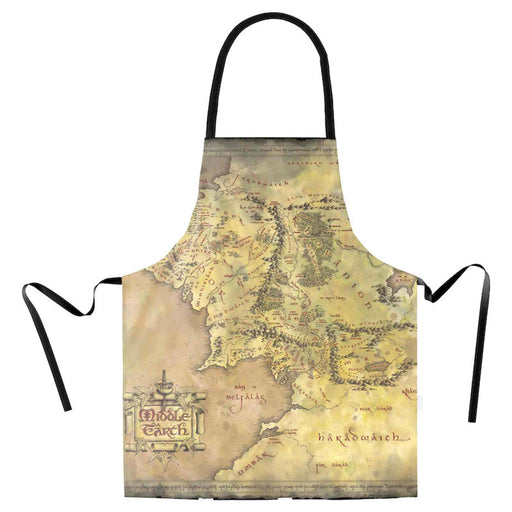 The Lord of the Rings Map apron-1