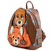 Loungefly Disney Fox and Hound Copper Todd backpack 26cm-1