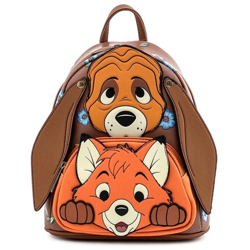 Loungefly Disney Fox and Hound Copper Todd backpack 26cm-0