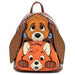 Loungefly Disney Fox and Hound Copper Todd backpack 26cm-0