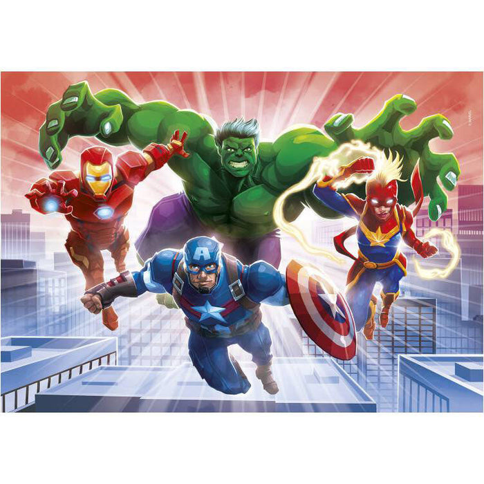 Marvel Avengers glowing puzzle 104pcs-1