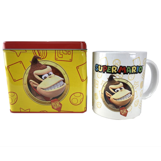 Nintendo Super Mario Bros Donkey Kong Mug + Money box set-0